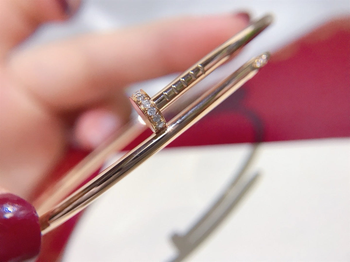 [⭐Clover Jewelry]JUSTE BRACELET 2.5MM DIAMONDS