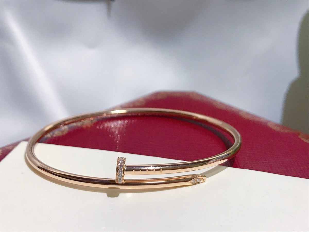 [⭐Clover Jewelry]JUSTE BRACELET 2.5MM DIAMONDS