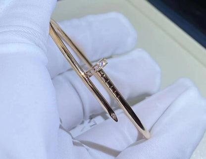 [⭐Clover Jewelry]JUSTE BRACELET 2.5MM DIAMONDS