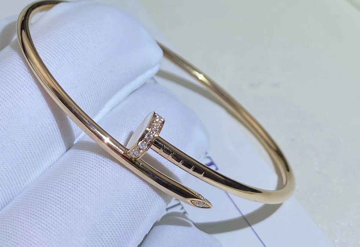 [⭐Clover Jewelry]JUSTE BRACELET 2.5MM DIAMONDS
