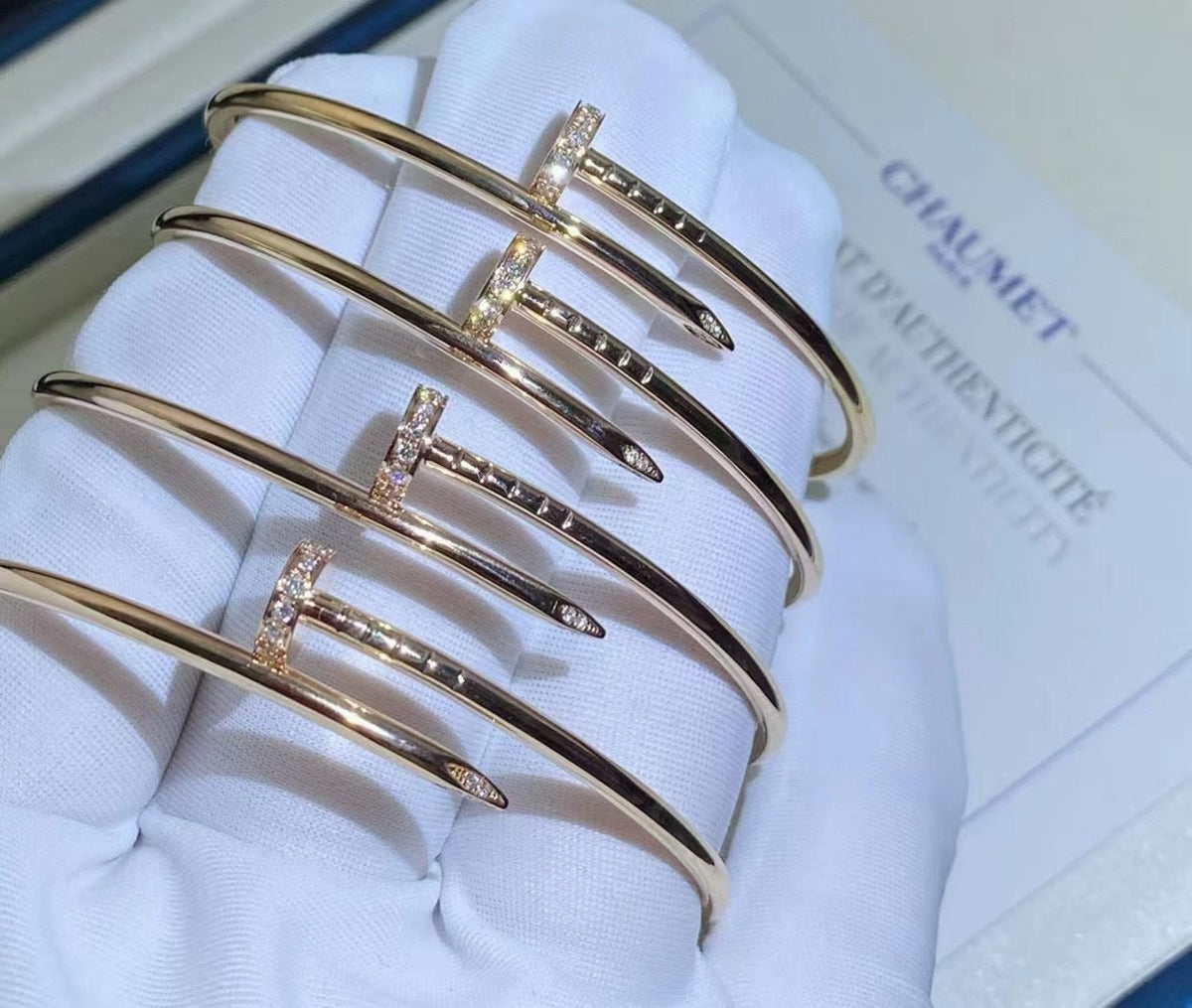 [⭐Clover Jewelry]JUSTE BRACELET 2.5MM DIAMONDS