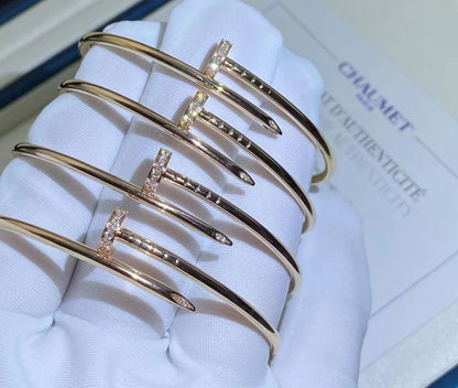 [⭐Clover Jewelry]JUSTE BRACELET 2.5MM DIAMONDS