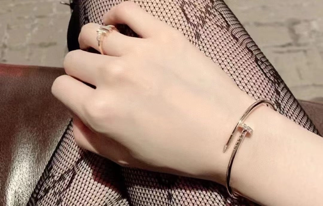 [⭐Clover Jewelry]JUSTE BRACELET 2.5MM DIAMONDS