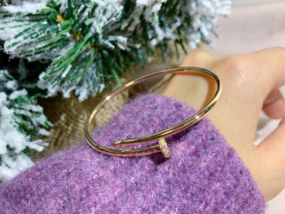 [⭐Clover Jewelry]JUSTE BRACELET 2.5MM DIAMONDS