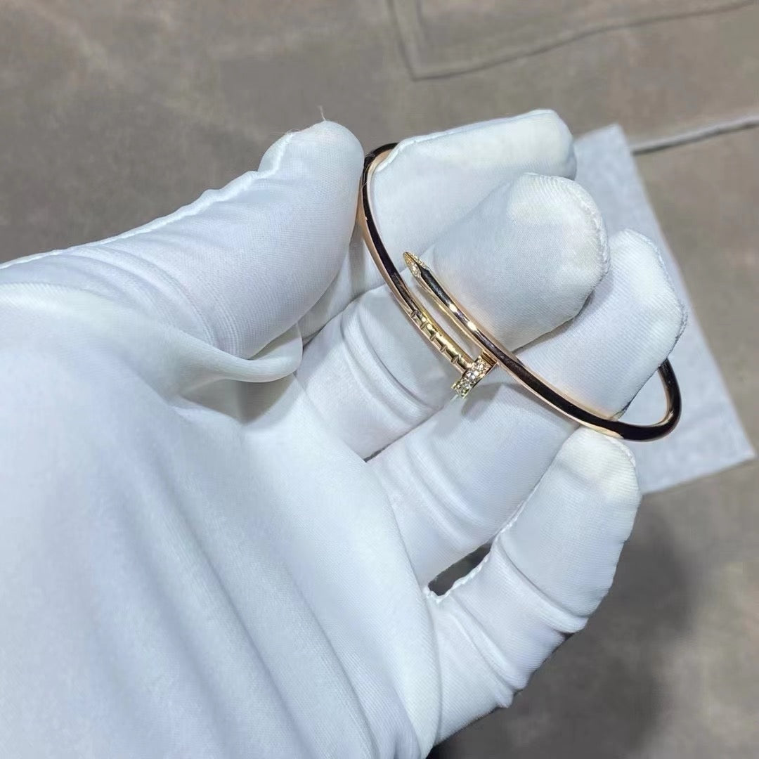 [⭐Clover Jewelry]JUSTE BRACELET 2.5MM DIAMONDS