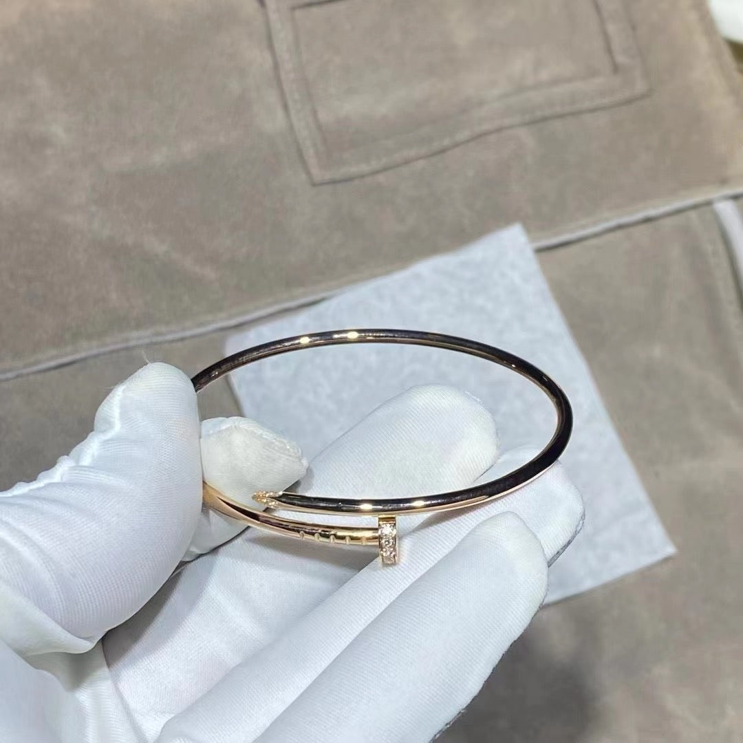 [⭐Clover Jewelry]JUSTE BRACELET 2.5MM DIAMONDS