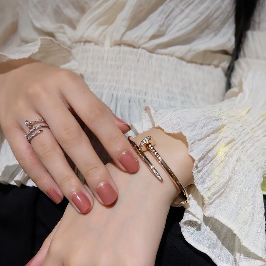 [⭐Clover Jewelry]JUSTE BRACELET 3.5MM DIAMONDS