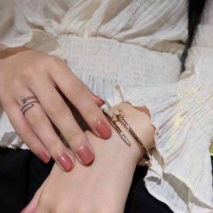 [⭐Clover Jewelry]JUSTE BRACELET 3.5MM DIAMONDS