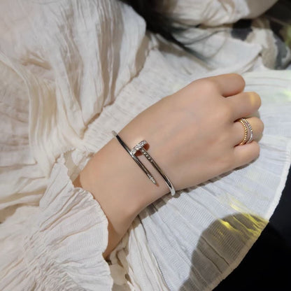 [⭐Clover Jewelry]JUSTE BRACELET 3.5MM DIAMONDS