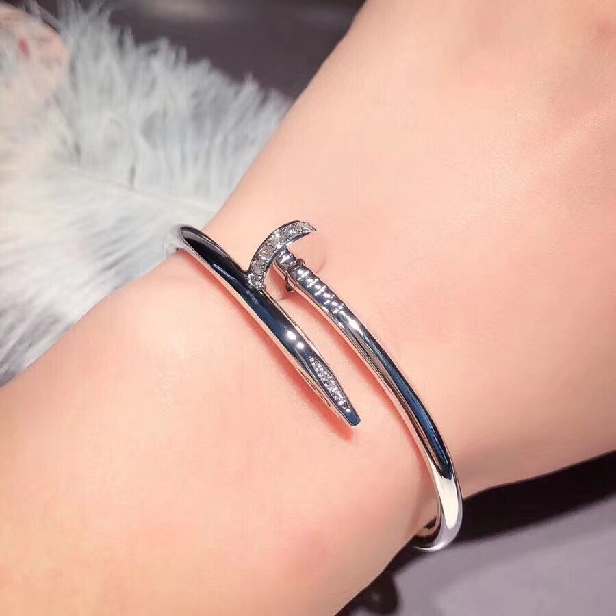 [⭐Clover Jewelry]JUSTE BRACELET 3.5MM DIAMONDS