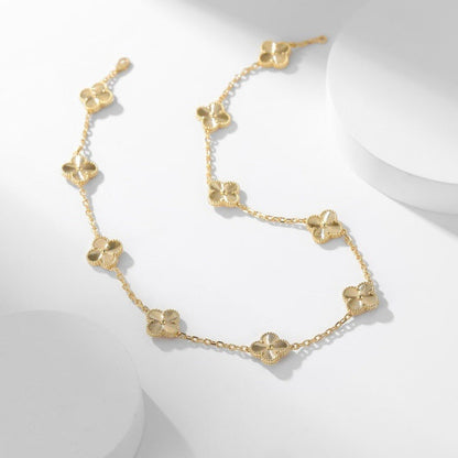 [⭐Clover Jewelry]CLOVER 10 MOTIFS LASER NECKLACE