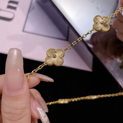 [⭐Clover Jewelry]CLOVER 10 MOTIFS LASER NECKLACE