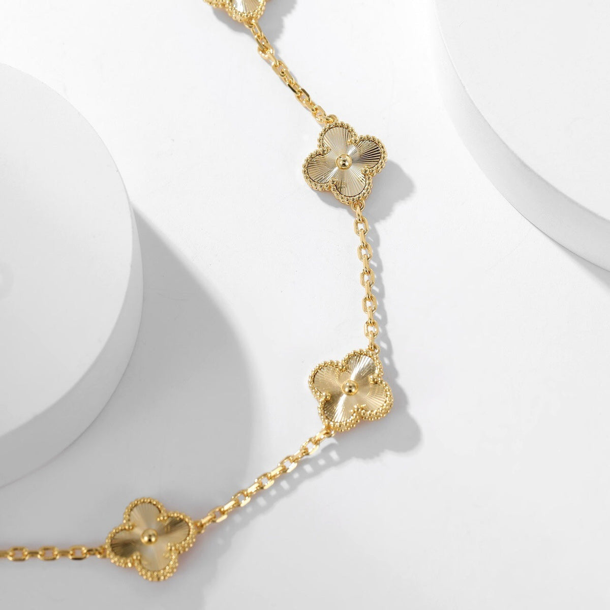 [⭐Clover Jewelry]CLOVER 10 MOTIFS LASER NECKLACE