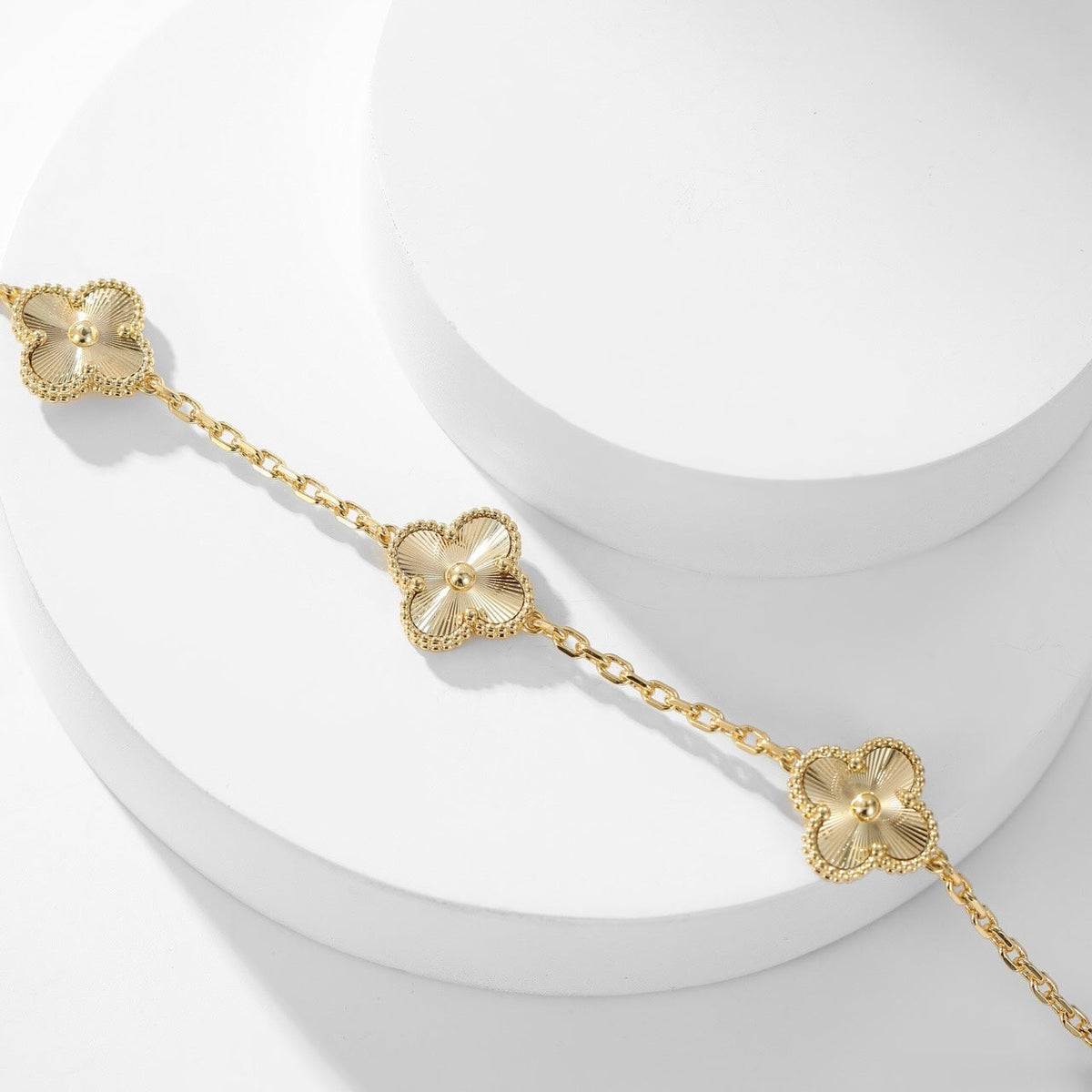 [⭐Clover Jewelry]CLOVER 10 MOTIFS LASER NECKLACE