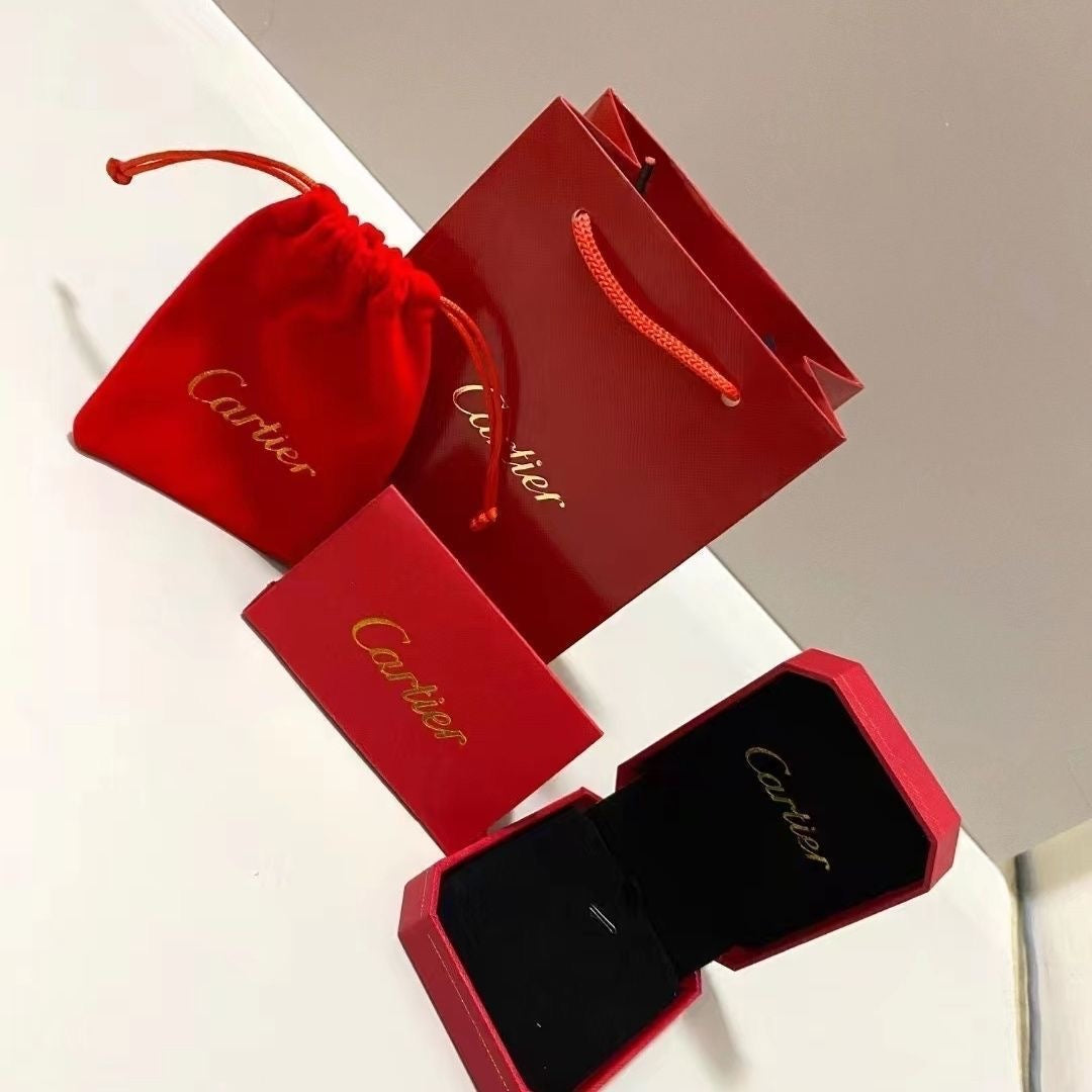 [⭐Clover Jewelry]CA BRACELET NECKLACE RING BOX GIFT BAG