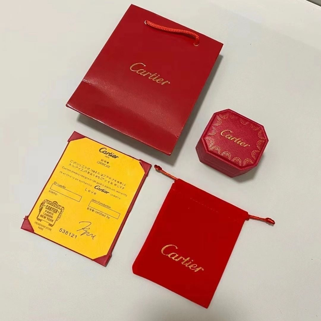 [⭐Clover Jewelry]CA BRACELET NECKLACE RING BOX GIFT BAG