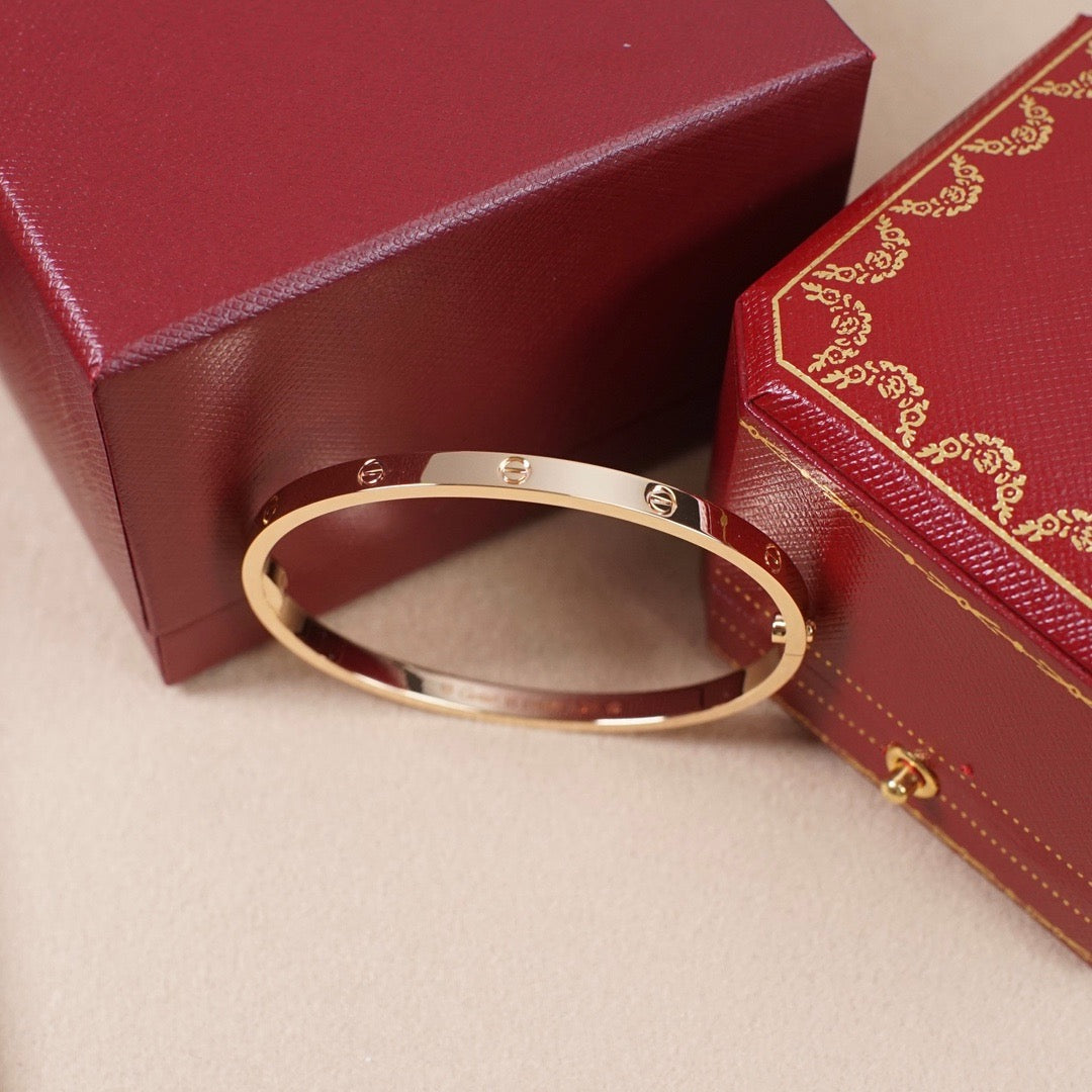 [⭐Clover Jewelry]LOVE BRACELET 3.65MM NO DIAMONDS