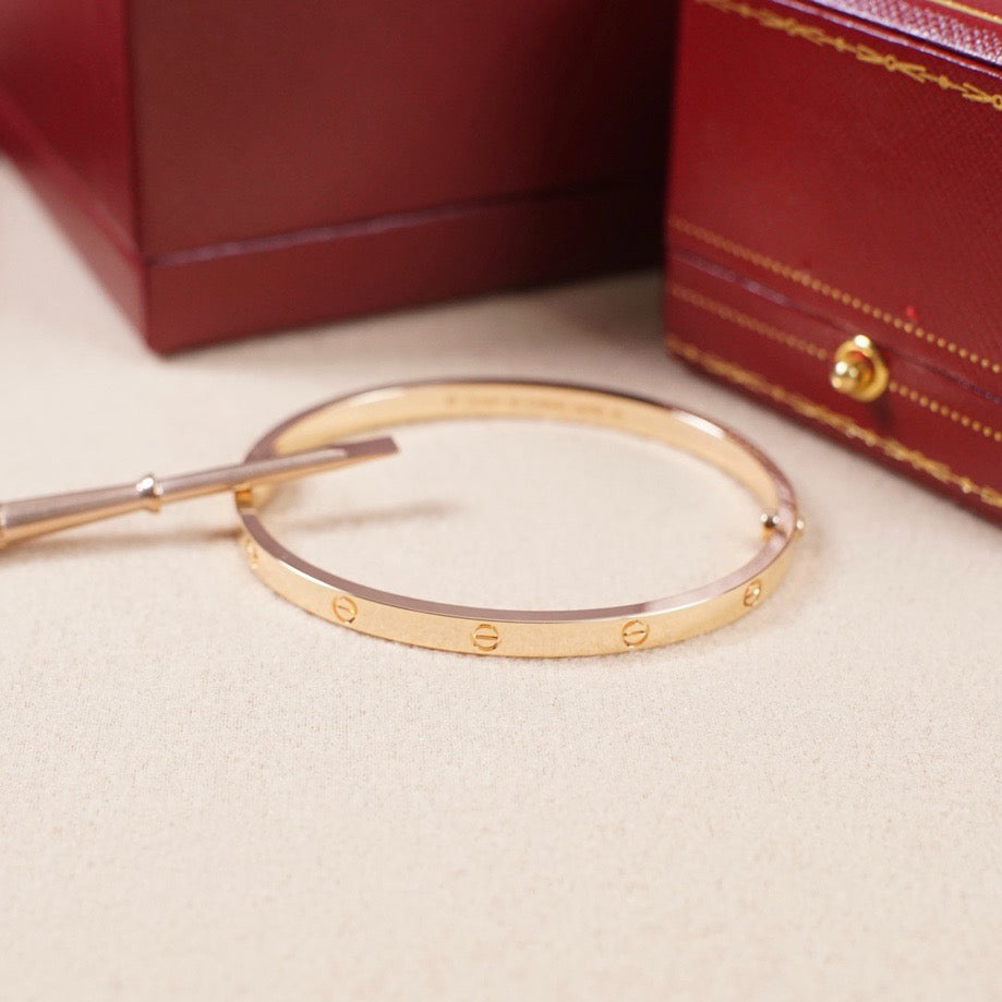 [⭐Clover Jewelry]LOVE BRACELET 3.65MM NO DIAMONDS