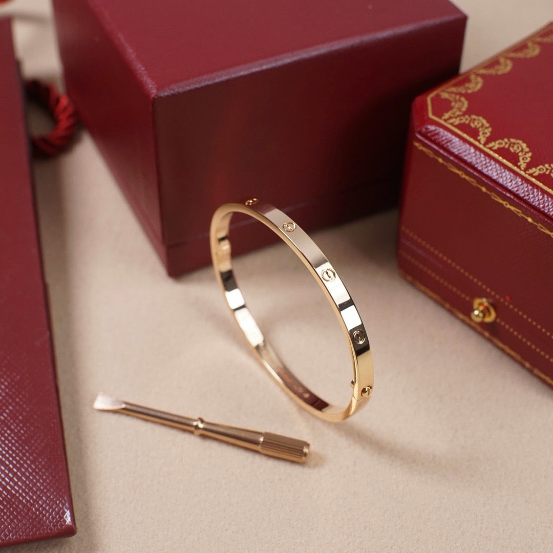 [⭐Clover Jewelry]LOVE BRACELET 3.65MM NO DIAMONDS
