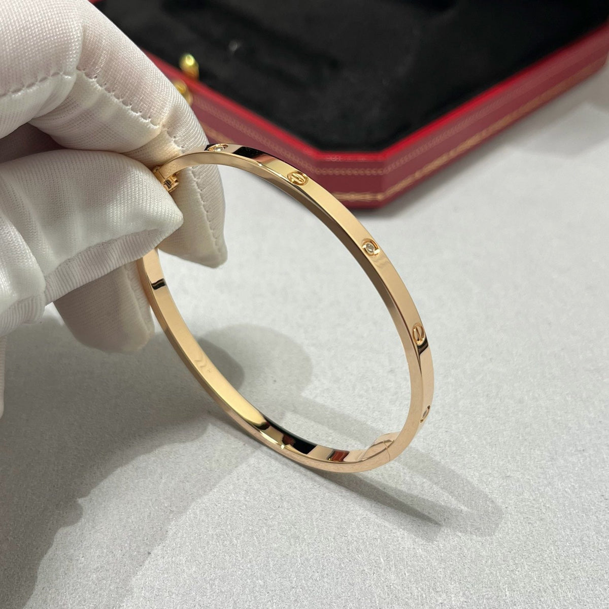 [⭐Clover Jewelry]LOVE BRACELET 3.65MM 6 DIAMONDS