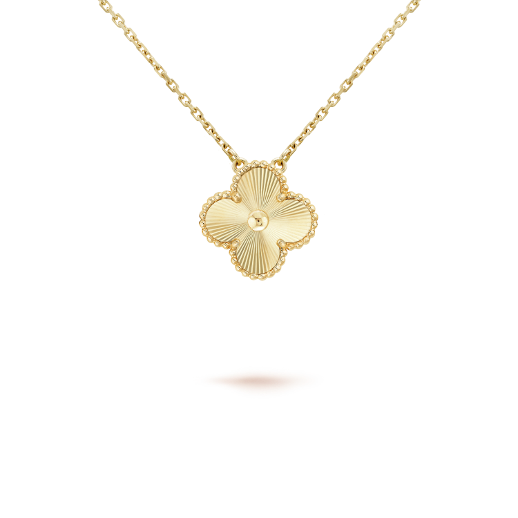 [⭐Clover Jewelry]CLOVER 15MM LASER NECKLACE