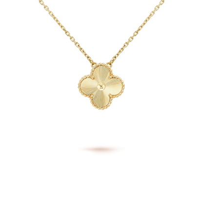 [⭐Clover Jewelry]CLOVER 15MM LASER NECKLACE