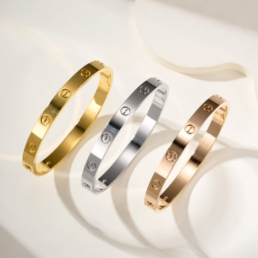 [⭐Clover Jewelry]LOVE BRACELET 6.1MM NO DIAMONDS