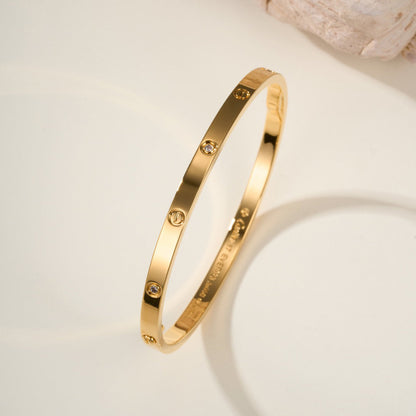 [⭐Clover Jewelry]LOVE BRACELET 3.65MM 6 DIAMONDS