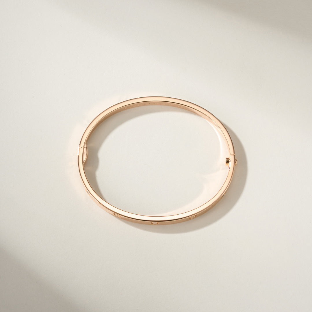 [⭐Clover Jewelry]LOVE BRACELET 3.65MM 6 DIAMONDS