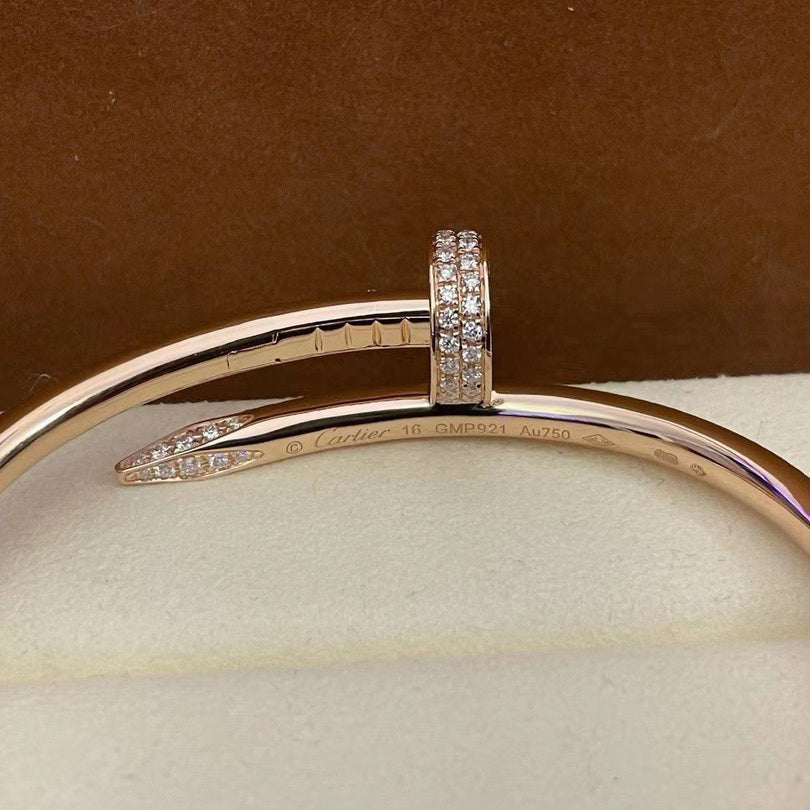 [⭐Clover Jewelry]JUSTE BRACELET 3.5MM ALL DIAMONDS