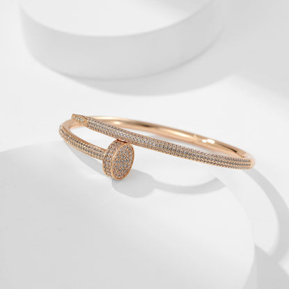 [⭐Clover Jewelry]JUSTE BRACELET 3.5MM ALL DIAMONDS