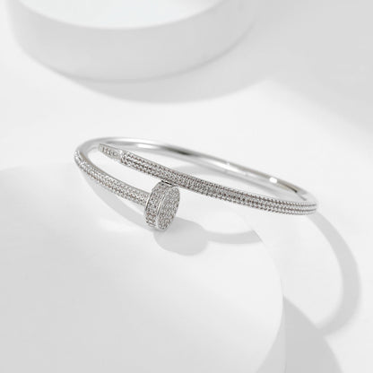 [⭐Clover Jewelry]JUSTE BRACELET 3.5MM ALL DIAMONDS