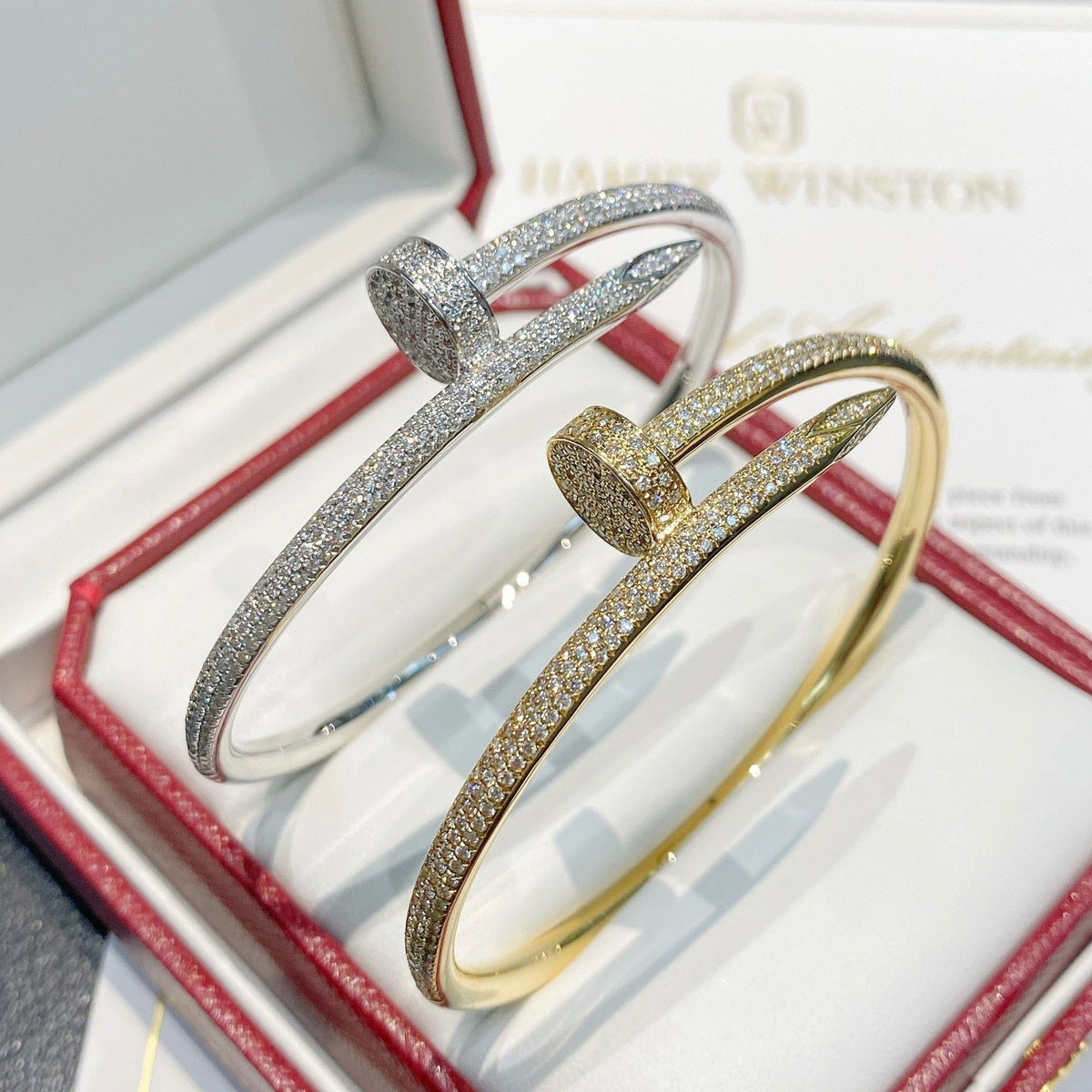 [⭐Clover Jewelry]JUSTE BRACELET 3.5MM ALL DIAMONDS