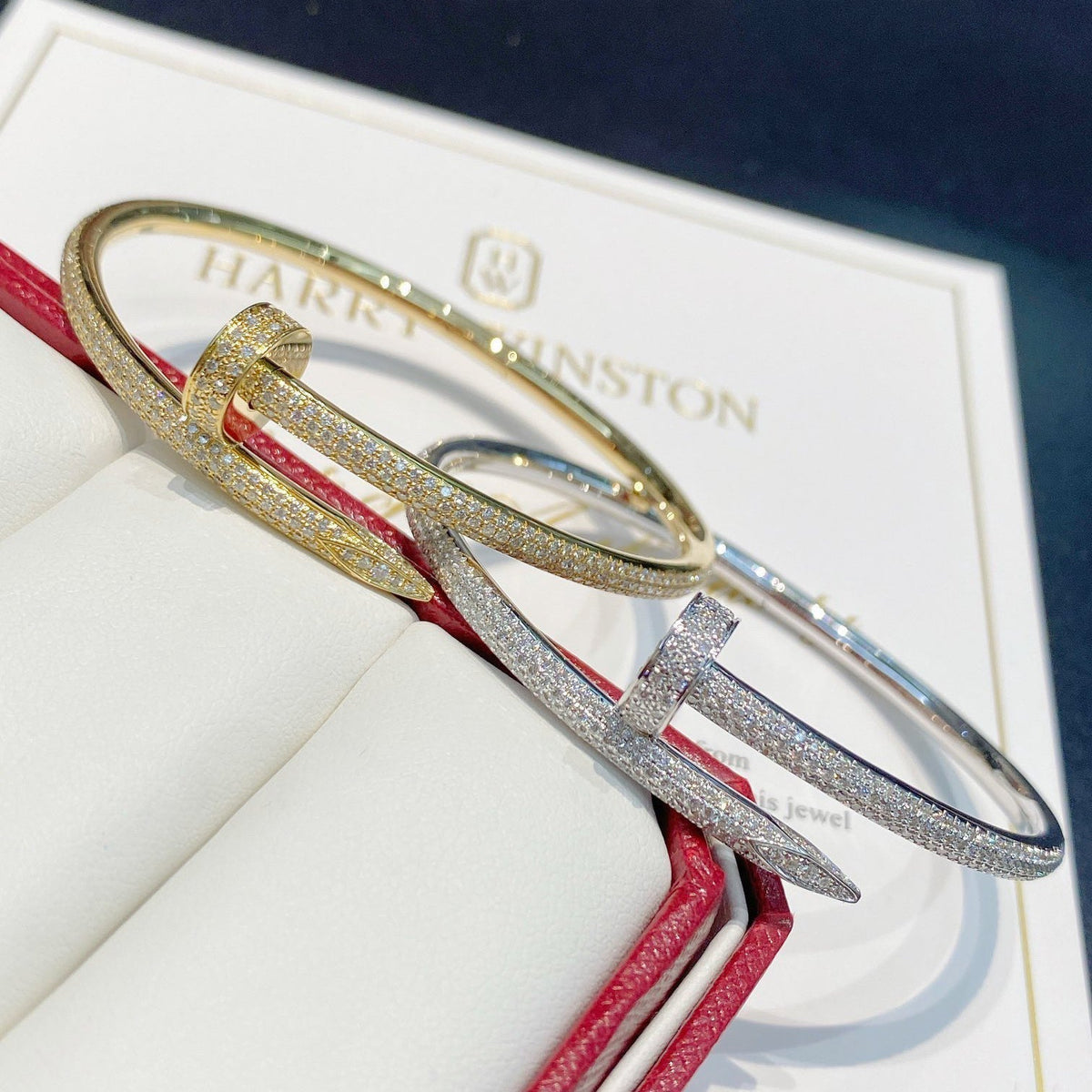 [⭐Clover Jewelry]JUSTE BRACELET 3.5MM ALL DIAMONDS