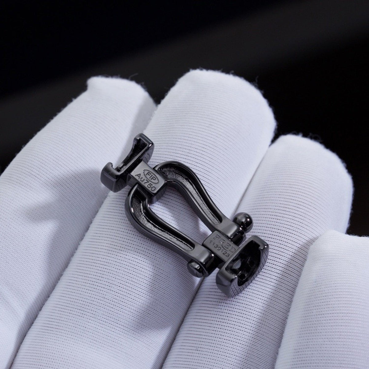 [⭐Clover Jewelry]FORCE LARGE SERIES HORSESHOE BLACK SAMURAI BRACELET