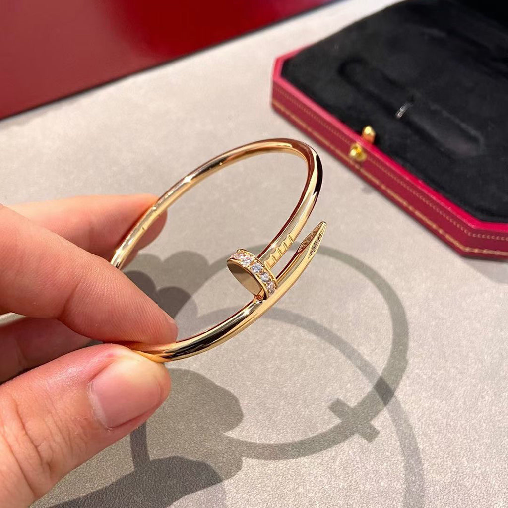 [⭐Clover Jewelry]JUSTE BRACELET 2.5MM DIAMONDS