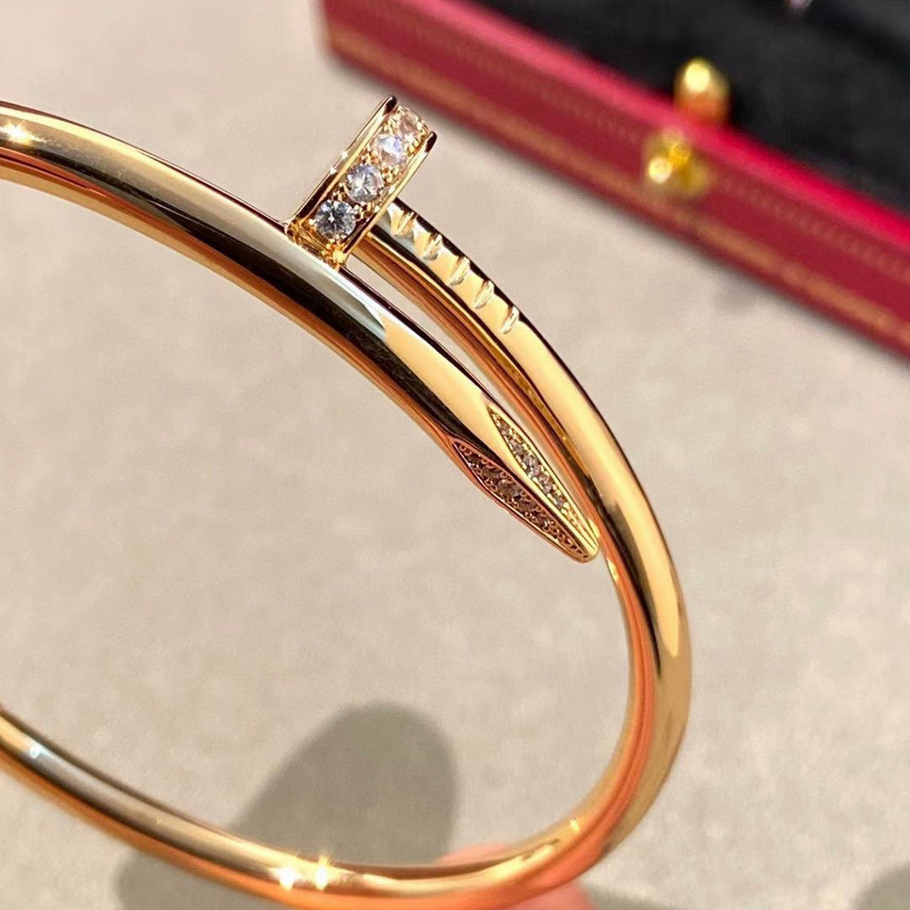 [⭐Clover Jewelry]JUSTE BRACELET 2.5MM DIAMONDS