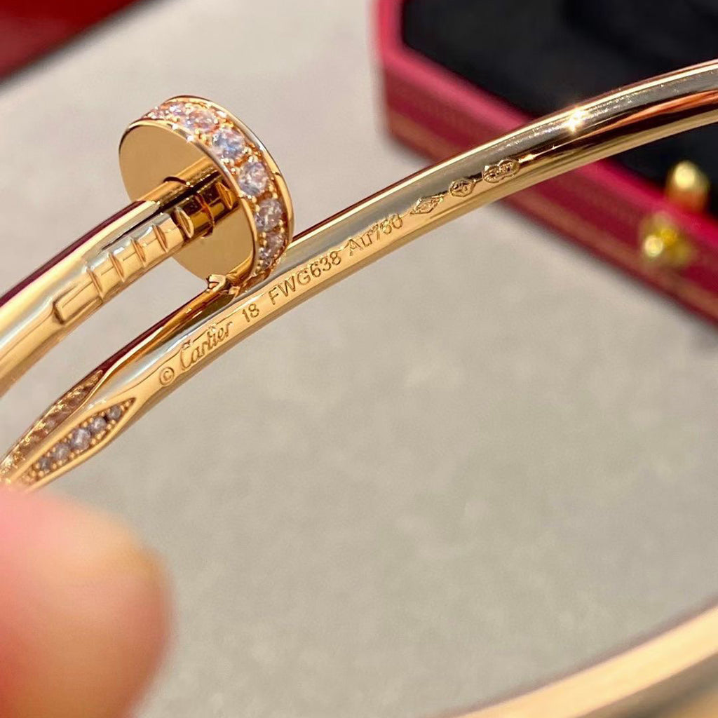 [⭐Clover Jewelry]JUSTE BRACELET 2.5MM DIAMONDS