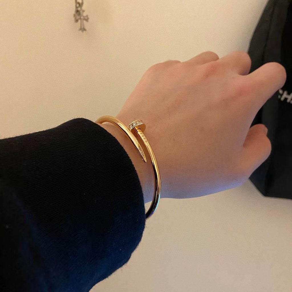 [⭐Clover Jewelry]JUSTE BRACELET 2.5MM DIAMONDS