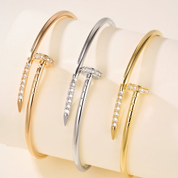 [⭐Clover Jewelry]JUSTE BRACELET 2.5MM DIAMONDS