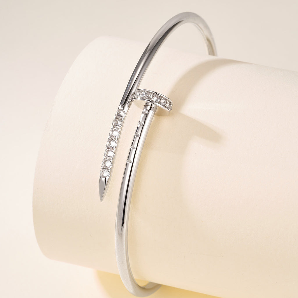 [⭐Clover Jewelry]JUSTE BRACELET 2.5MM DIAMONDS