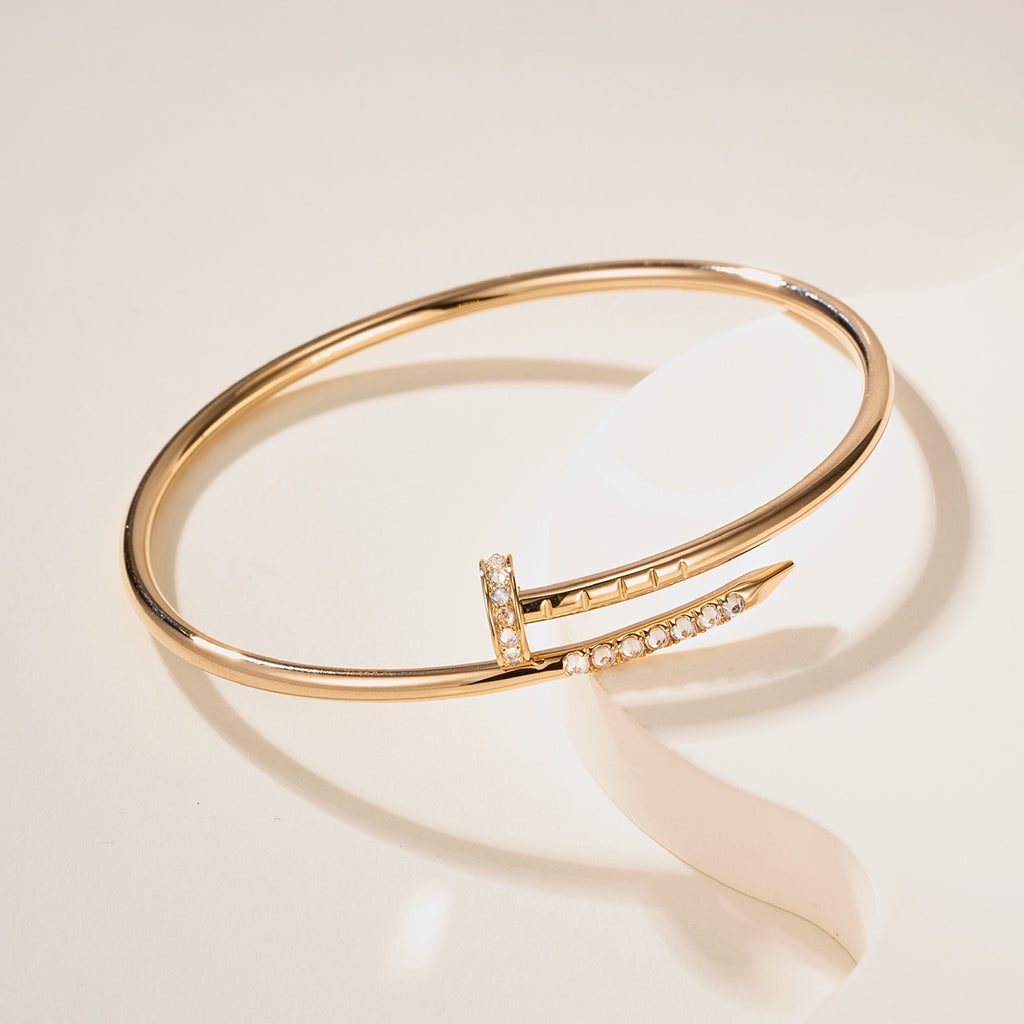 [⭐Clover Jewelry]JUSTE BRACELET 2.5MM DIAMONDS