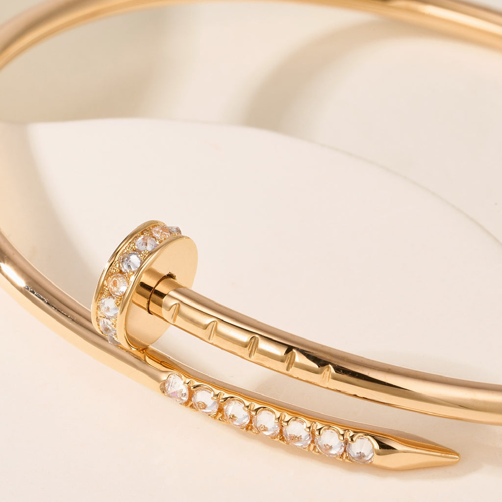 [⭐Clover Jewelry]JUSTE BRACELET 2.5MM DIAMONDS