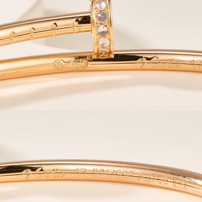 [⭐Clover Jewelry]JUSTE BRACELET 2.5MM DIAMONDS