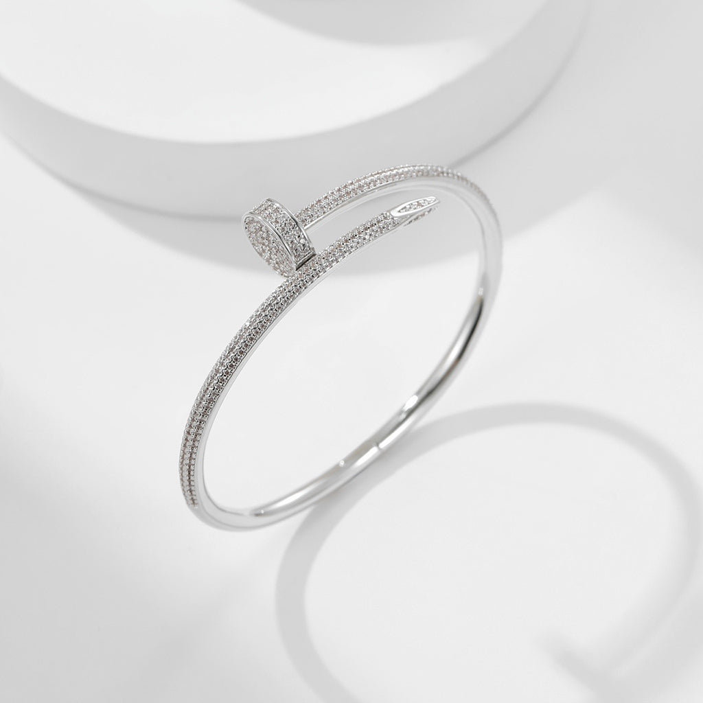 [⭐Clover Jewelry]JUSTE BRACELET 3.5MM ALL DIAMONDS