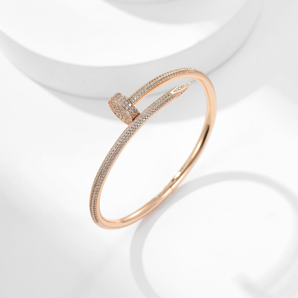 [⭐Clover Jewelry]JUSTE BRACELET 3.5MM ALL DIAMONDS