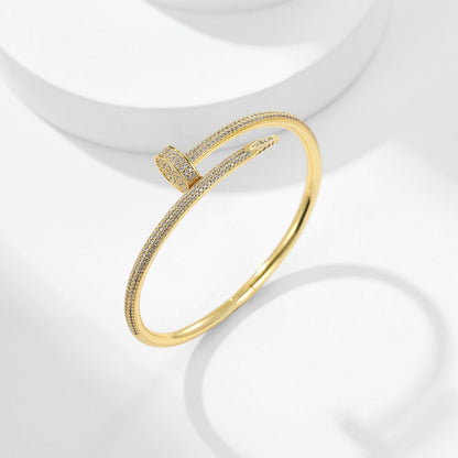 [⭐Clover Jewelry]JUSTE BRACELET 3.5MM ALL DIAMONDS