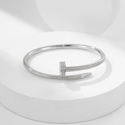 [⭐Clover Jewelry]JUSTE BRACELET 3.5MM ALL DIAMONDS