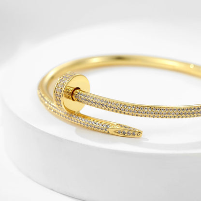 [⭐Clover Jewelry]JUSTE BRACELET 3.5MM ALL DIAMONDS