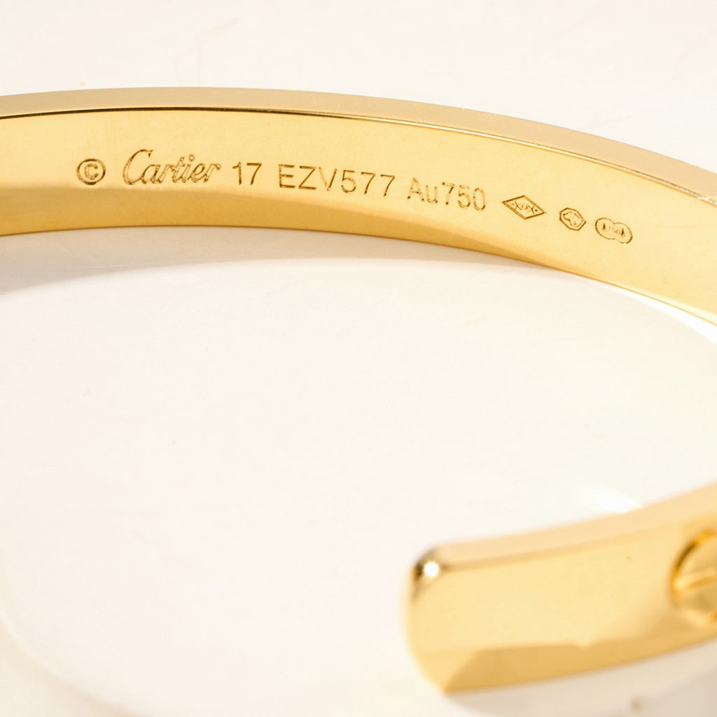 [⭐Clover Jewelry]LOVE BRACELET 6.1MM OPEN CUFF